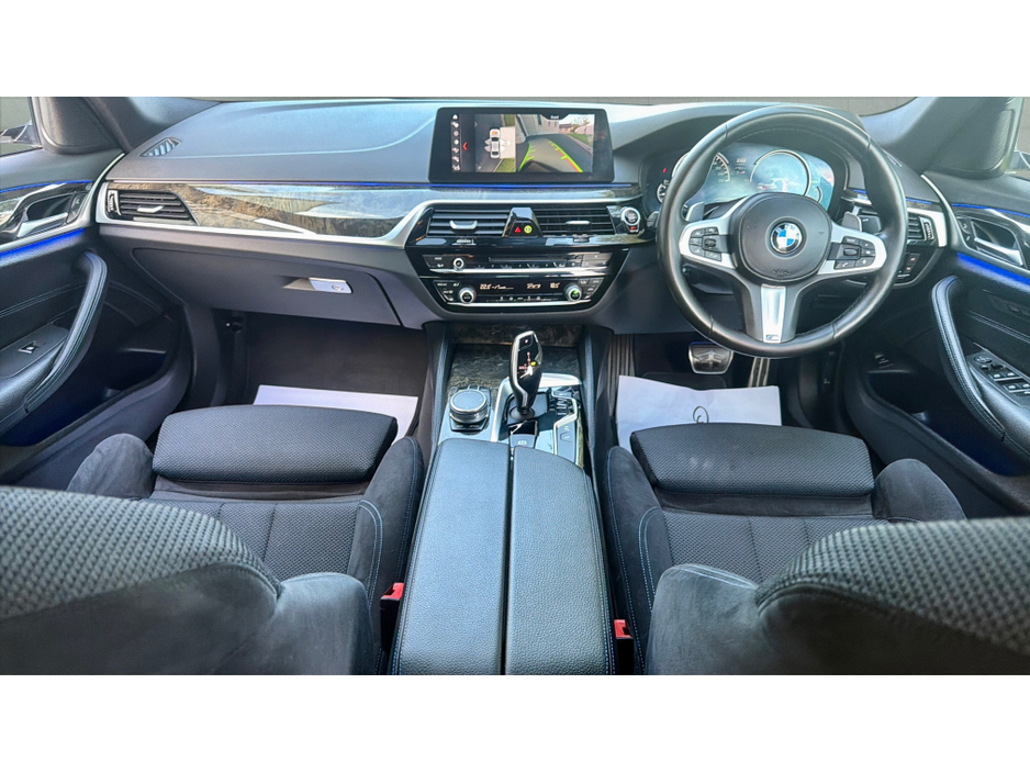 BMW 5 Series 55,000kms-523D-G30-MSPORT PRO-MSPORT-360 CAMERA-LOW KM-AS NEW — thumbnail 19