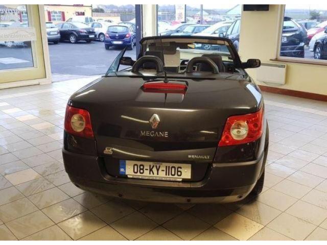 08 Renault Megane Cabrio 1 6 16v Monaco Ph2 Price 3 750 1 6 Petrol For Sale In Kerry On Carsireland Ie