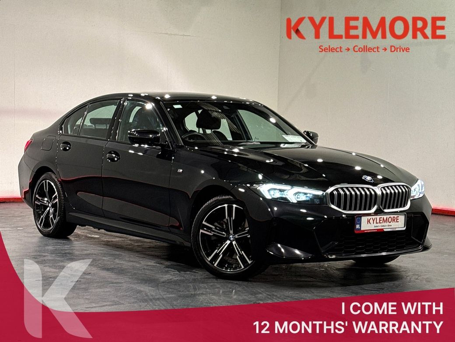 BMW 3 Series 330E BLACK SAPPHIRE M SPORT SALOON – 18’’ FACTORY ALLOYS – M PERFOMANCE TEX – CRUISE CONTROL - HEATED SEATS – DIGITAL DISPLAY – FLAT BOTTOM M SPORT ST