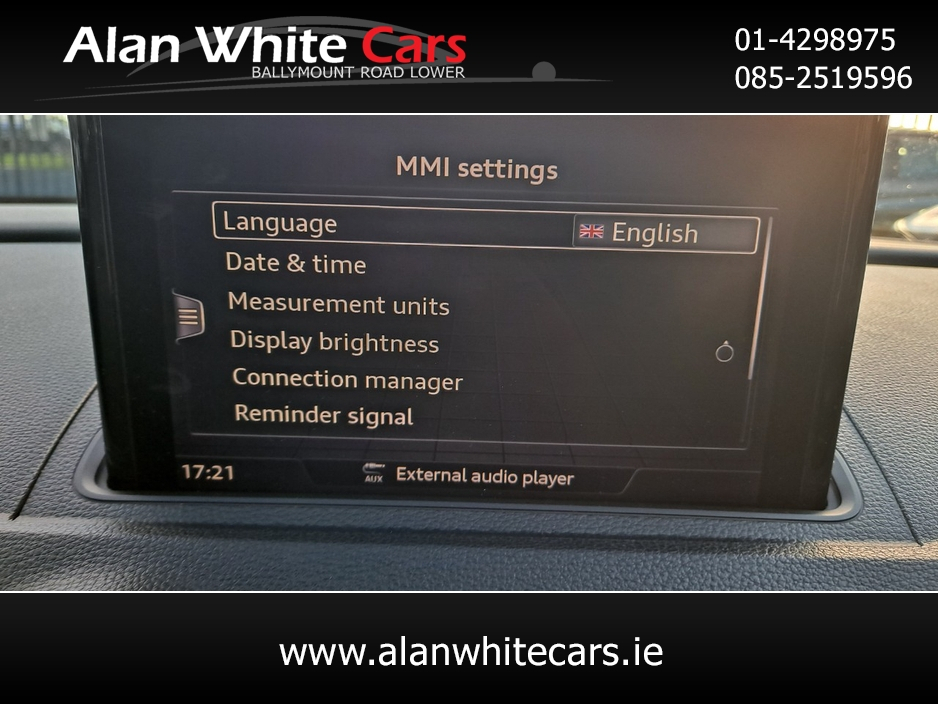 2018 Audi A3 1.5L Petrol For Sale Images