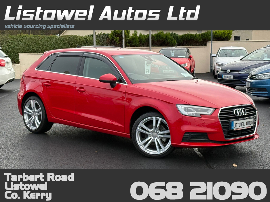 Audi A3 HATCHBACK 1.4 AUTOMATIC * REAR VIEW CAMERA, POP UP MULTIMEDIA DISPLAY, AUDI MULTIMEDIA, POWERED FOLDING HEATED MIRRORS, PRIVACY GLASS, PADDLE SHIFT, 18" S-LINE ALLOYS *