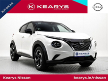 Nissan Juke 1.0T PET 2WD SV Premium TWO TONE WHITE WITH BLACK - - SERVICE HISTORY - VERY LOW Km