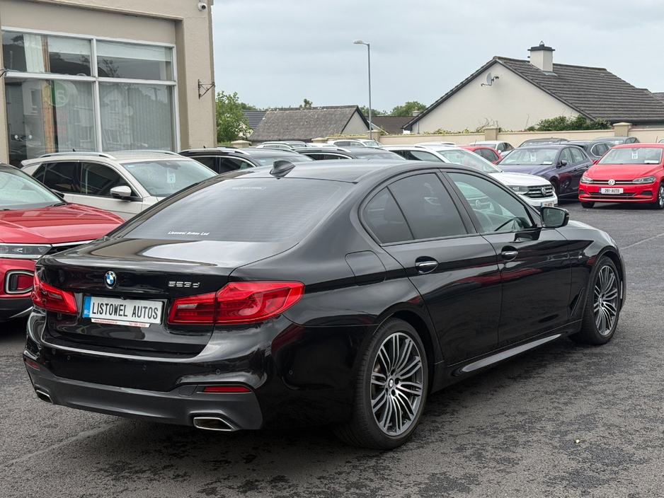 BMW 5 Series M-SPORT 523D 190BHP AUTOMATIC 2.0 DIESEL *VIRTUAL COCKPIT, REAR VIEW CAMERA, 19 " DIAMOND CUT ALLOYS, PARKING SENSORS FRONT & REAR, PADDLE SHIFT, MEMORY SEATS, LEATHER UPHOLSTERY,3 STAGE HEATED SEATS* — thumbnail 9
