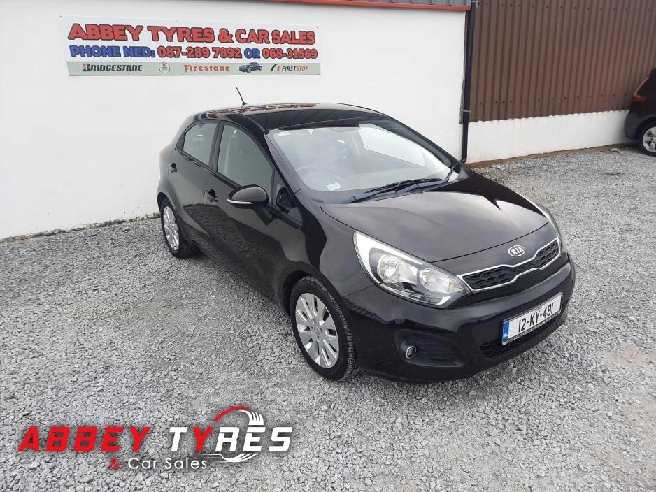12 Kia Rio 1 2l Petrol From Abbey Tyres Car Sales Carsireland Ie