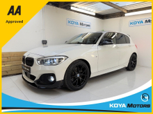 BMW 1 Series 118D 2.0 DIESEL M-SPORT PRO PLUS M-PERFORMANCE AUTOMATIC // M135i WHEEL PACKAGE INCLUDED // ALPINE WHITE METALLIC // LED MATRIX LIGHTING // LANE DEPARTURE ASSIST // PRO MEDIA PACK // CRUISE CONTROL
