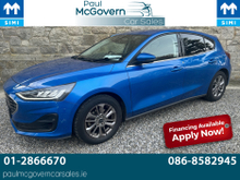 Ford Focus TITANIUM 1.0T 125 M6**//**5 DOOR**//**€200 ROAD TAX**//**WARRANTY**//**TRADE IN ACCEPTED**//**FINANCE ARRANGED**//**METALLIC BLUE**//**ALLOYS**//**BLUETOOTH!