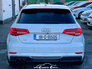 2018 AUDI A3 SLINE ULTRA ALPINE WHITE AUTOMATIC