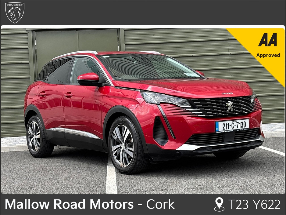 Peugeot 3008 Facelift ALLURE 1.5 Diesel Manual 130BHP