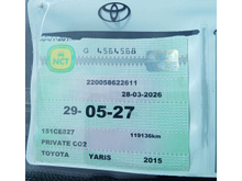 2015 Toyota Yaris 1L Petrol For Sale Images