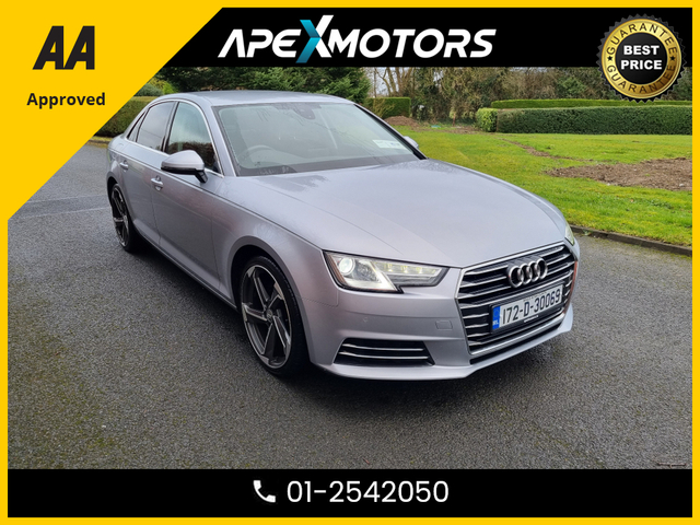 2017 AUDI A4 FINANCE ARRANGED * AUTOMATIC (DSG) * 2.0 TDI S LINE 150PS 4DR AUTO SE * NEW NCT FEB-26 * LOW TAX * STAMPED SERVICE HISTORY * VERY CAREFUL OWNER * CARTELL HISTORY CHECKED * FULLY SERVICED * TRADE IN