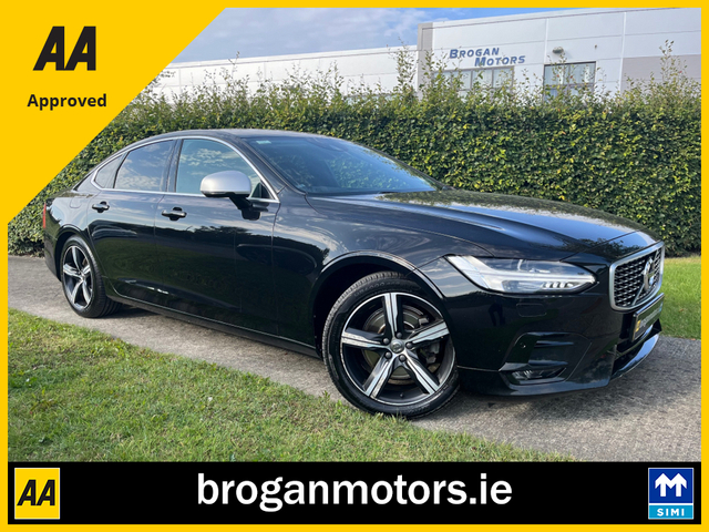 2018 VOLVO S90 2.0 D4 190 R Design Automatic*New Nct 10-2027*Sat Nav*Heated Front Seats/Steering*Privacy Glass*AA & Simi Approved Dealer 2025