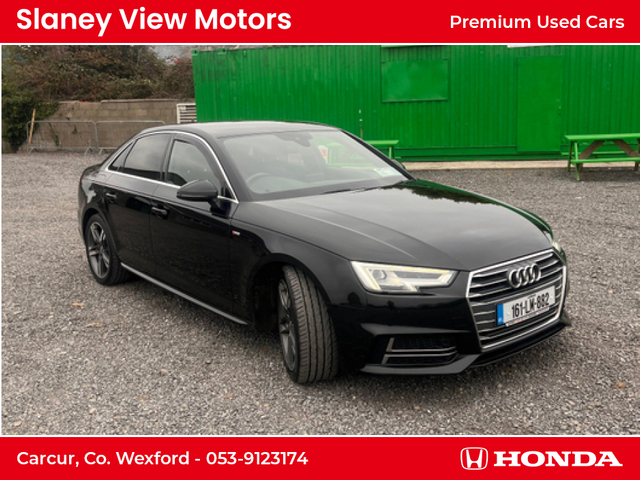 2016 AUDI A4 2.0 S LINE 150PS TDI 4DR