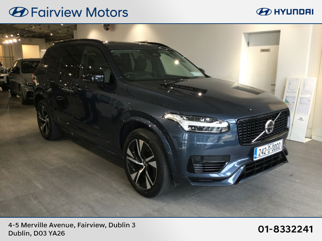 2024 VOLVO XC90 T8 RECHARGE AWD PLUS - Panoramic Sunroof - Black Leather -