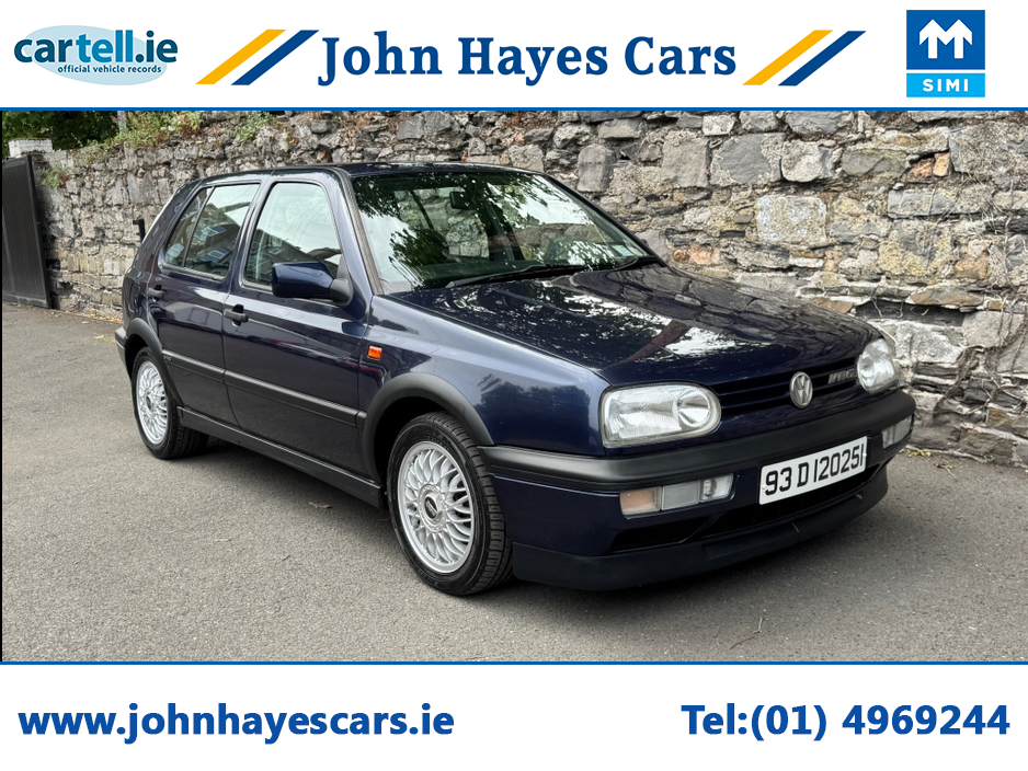 1993 Volkswagen Golf 2.8L Petrol For Sale Images