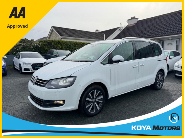 2020 VOLKSWAGEN SHARAN 7SEATER=2.0 TDI HIGHLINE PLUS DIESEL AUTOMATIC // HEATED HALF LEATHER // TIMING BELT DONE=FULLY SERVICED // TWIN SLIDING DOORS // RARE EXAMPLE // STUNNING CAR THROUGHOUT // MUST BE SEEN TO APPRECIATED