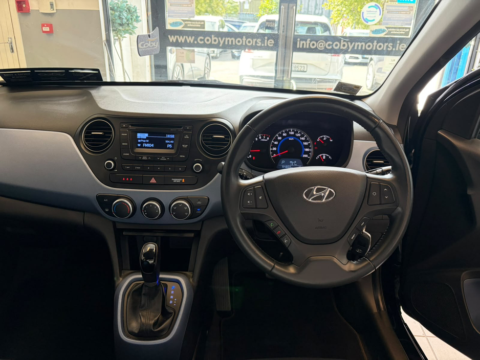 Hyundai i10 1.0 Deluxe Auto 4DR. Irish Car, NCT & TAX, 2Keys, Bluetooth, MFSW, Air Conditioning, Irish Radio, Alloy Wheels, Folding Rear Seats, Luggage Cover, USB/AUX and more. — thumbnail 20