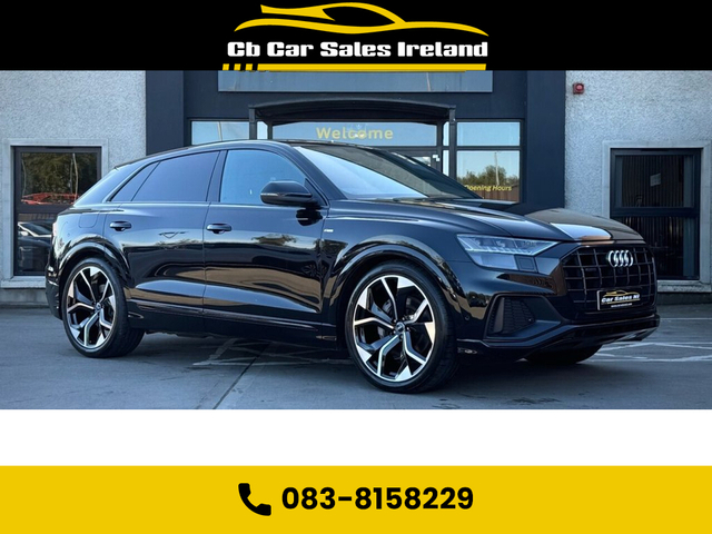 2023 AUDI Q8 3.0 TDI V6 50 S line SUV 5dr Diesel Tiptronic quattro Euro 6 (s/s) (286 ps) C&S PACK + AIR SUSPENSION + B&O SOUND + 360* CAMERAS
