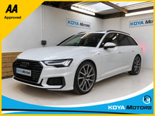 Audi A6 2.0 TDI 40 MHEV S-LINE PLUS QUATTRO AVANT BLACK EDITION 204 BHP // FULL HEATED LEATHER // PRIVACY PACK // VIRTUAL DASH // APPLE CARPLAY // HEATED/COOLED MASSAGE VALCONA LEATHER // COMFORT/TECH PACK