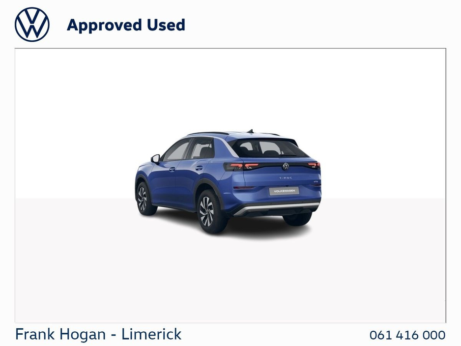 Volkswagen T-Roc LIFE 1.5TSI 116HP MHEV - DEMO MODEL - CALL ETHAN @ 089 988 1364 — thumbnail 2