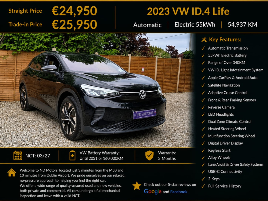 2023 Volkswagen ID.4 For Sale Images