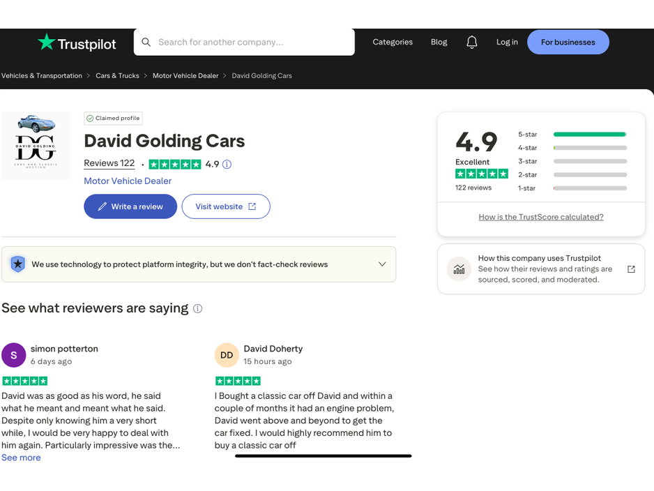 1973 Triumph Stag 3L Petrol For Sale Images