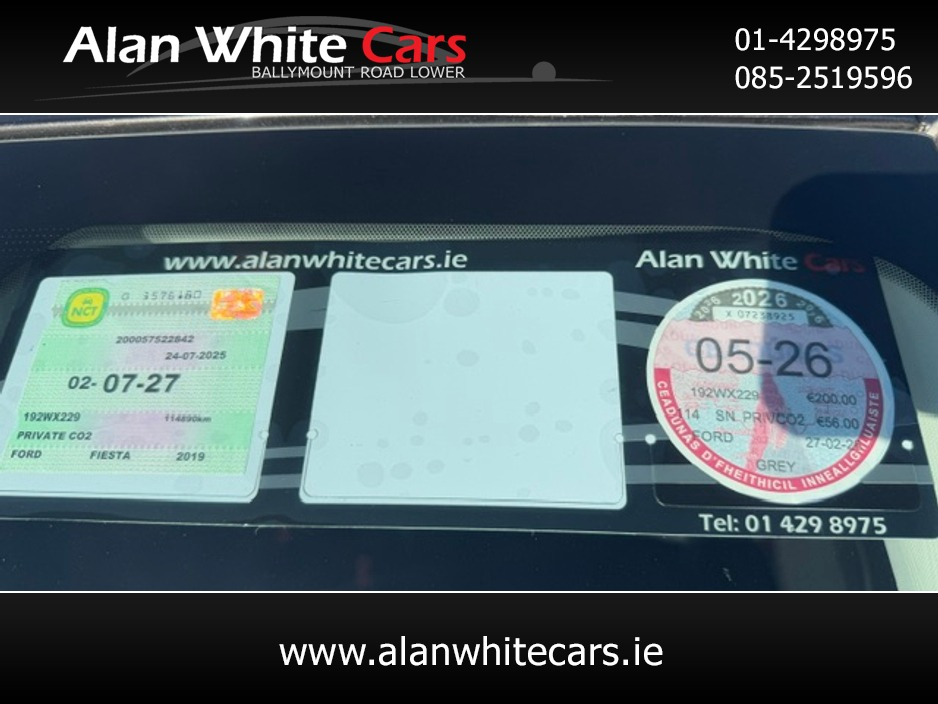 2019 Ford Fiesta 1.1L Petrol For Sale Images