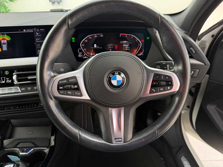 BMW 1 Series 118D M-SPORT M-PERFORMANCE PLUS 150 BHP DIESEL AUTOMATIC // APPLE CARPLAY // LED MATRIX LIGHTING // VIRTUAL DASH // ELECTRIC HALF LEATHER // PARK ASSIST W/REVERSING CAMERA // AA APPROVED DEALER 2026 — thumbnail 33