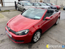2013 VOLKSWAGEN GOLF RUBY RED CONVERTIBLE STUNNING CAR
