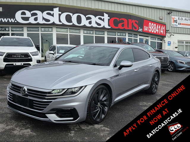 2017 VOLKSWAGEN ARTEON ( 172 REG 2.0 TSI R LINE EDITION 280BHP VIRTUAL DASH FULL LEATHER HEATED ELECTRIC SEATS SAT NAV CARPLAY ANDROID AUTO BLIND SPORT PARKING SENSORS SELF PARKING ASSIST 360 CAMERA