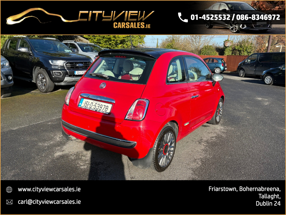 2015 Fiat 500 0.9L Petrol For Sale Images