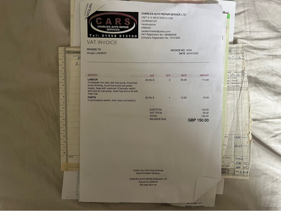 1994 Morgan Plus 8 3.9L Petrol For Sale Images