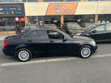 Mercedes-Benz C Class 220 AUTO//ONLY 95K///LOVELY UNMARKED BLACK LEATHER INTERIOR///NCT AND TAX TILL 3/2027//LOW TAX JUST 280E