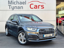 Audi Q5 2.0 TFSI PHEV Quattro, S Line Auto, Low Mileage, 20'' Alloys, Camera, Electric Tailgate, Parking Sensors - First Reg January 2021. Trade in Price €36,