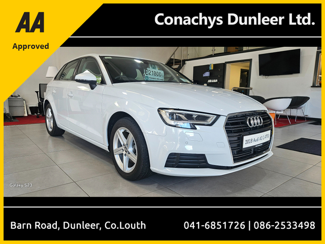 2018 AUDI A3 Sportback 1.4TFSI SPORTBACK *****IN IMMACULATE CONDITION*****