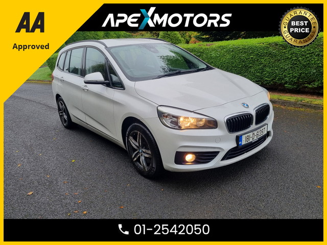 2018 BMW 2 SERIES GRAN TOURER FINANCE ARRANGED * XDRIVE SPORT AUTO GRAN TOURER * 7-SEATER AUTO * AWD * NEW NCT OCT-27 * IMMACULATE * 9-STAMPS SERVICE HISTORY * AA APPROVED * 101 SAFETY CHECKLIST * AUTOMATIC (DSG) * HEATED SEATS