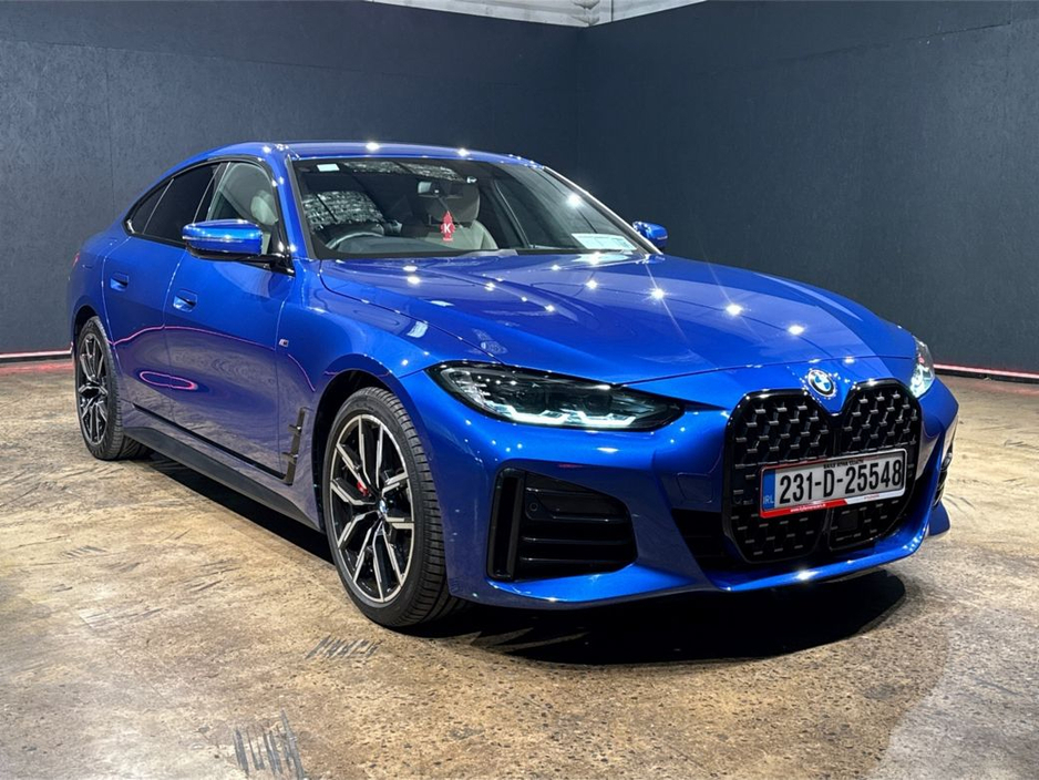 BMW 4 Series 420D M-SPORT AUTOMATIC - REVERSE CAMERA - CRUISE CONTROL - CREAM LEATHER UPHOLSTERY - ELECTRIC TAIL-GATE - DIAMOND CUT ALLOY WHEELS — thumbnail 9