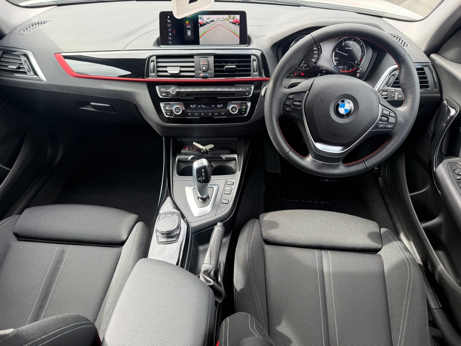 BMW 1 Series SPORT 150BHP 2.0 AUTOMATIC *REAR VIEW CAMERA, 16 " ALLOYS, PARKING SENSORS FRONT & REAR, CRUISE CONTROL, 3 STAGE HEATED SEATS, FACTORY FITTED PRIVACY GLASS, DUAL ZONE CLIMATE CONTROL, PUSH START/STOP* — thumbnail 12
