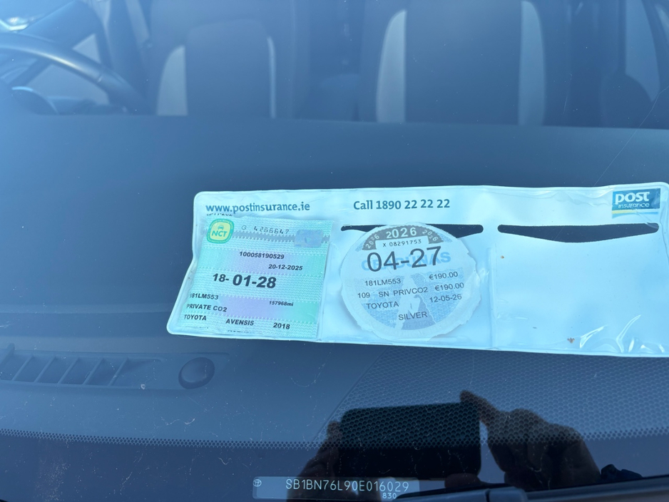 2018 Toyota Avensis 1.6L Diesel For Sale Images