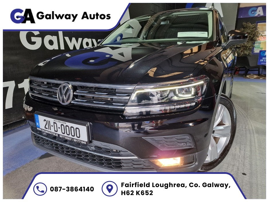 Used Volkswagen Tiguan 2021 in Galway