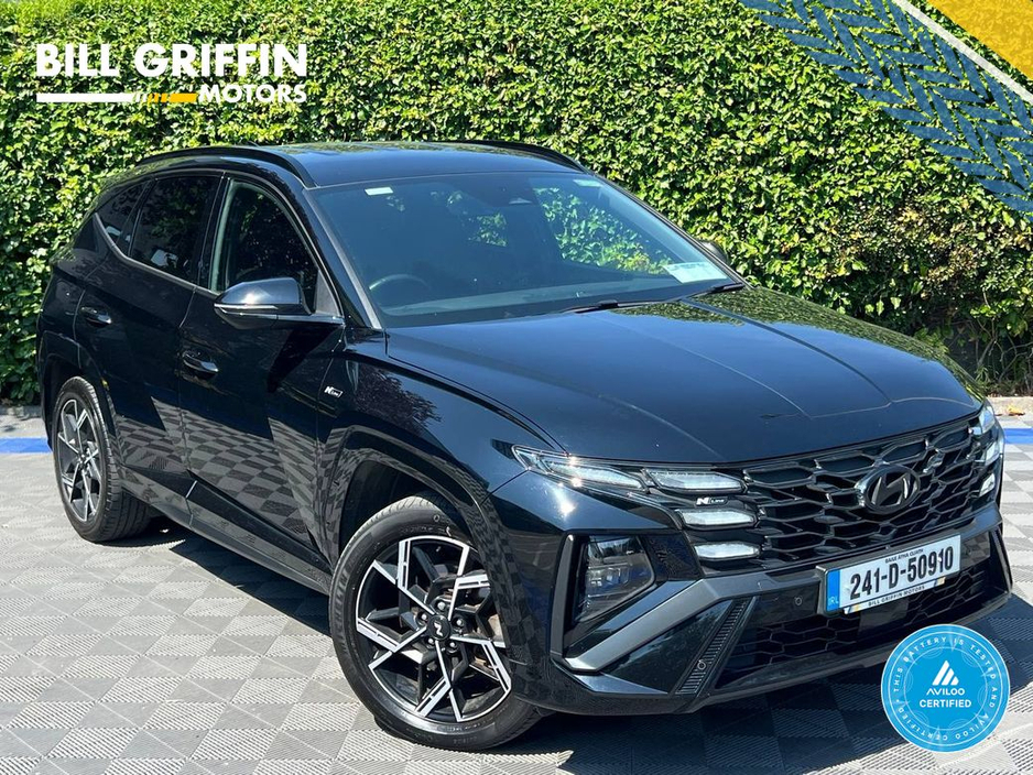 Hyundai Tucson N-LINE 1.6 T-GDI HYBRID // DIGITAL CLUSTER // HEATED N-LINE SEATS // 19" DIAMOND CUT ALLOYS