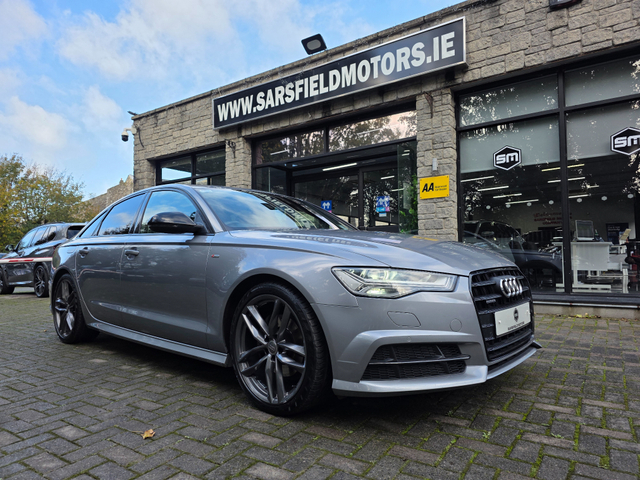 2018 AUDI A6 2.0 TDI 190 BHP S-LINE BLACK EDITION QUATTRO. HUGE SPEC. FINANCE ARRANGED. SIMI. AA APPROVED.