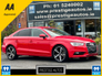 2015 AUDI A3 1.4 TFSI AUTO SALOON *CAR ID 95*