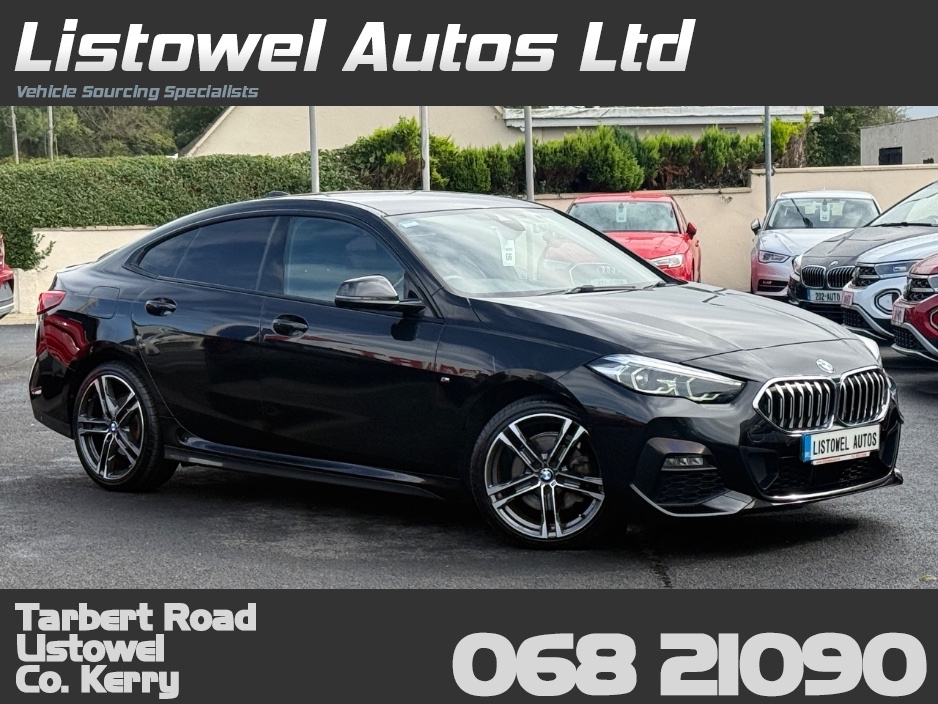 BMW 2 Series M-SPORT 2.0 DIESEL AUTOMATIC 218D 150BHP *VIRTUAL COCKPIT, REAR VIEW CAMERA, 18 " DIAMOND CUT ALLOYS, PARKING SENSORS FRONT & REAR, APPLE CARPLAY /ANDROID AUTO, MEMORY SEATS, PART LEATHER TRIM *