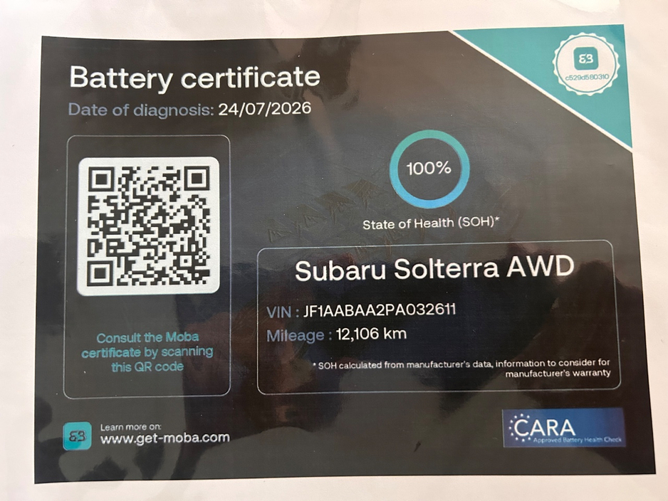 2023 Subaru Solterra 0L Electric For Sale Images