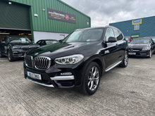 BMW X3 XDRIVE20D XLINE AUTO- BLACK WITH OYSTER LEATHER