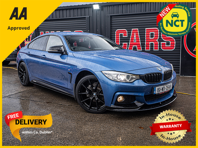 2015 BMW 4 SERIES 2015 BMW 420d M-Sport/New NCT/1yr warranty