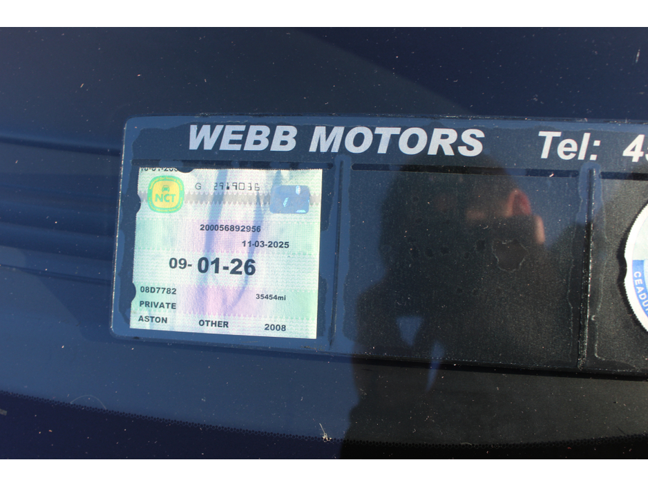 2008 Aston Martin V8 4.4L Petrol For Sale Images