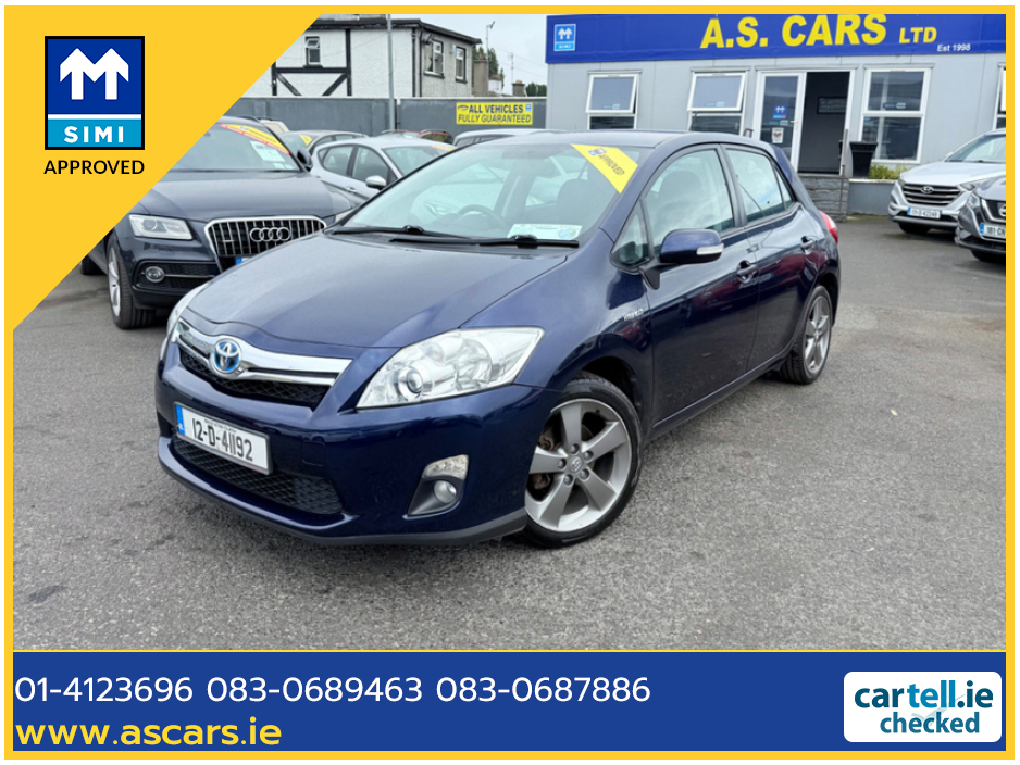 2012 Toyota Auris For Sale Images
