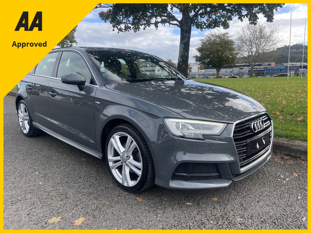 2018 AUDI A3 S LINE 1.0 TFSI SPORTBACK FREE DELIVERY