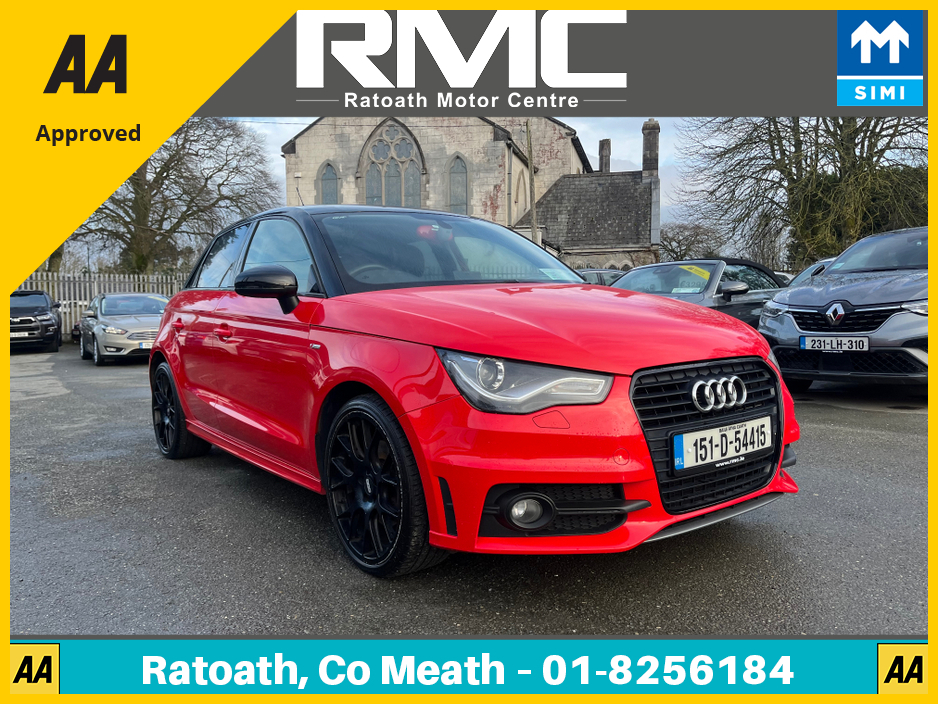 Red And Black Audi A1